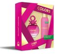 Set-Perfume-Benetton-Colors-Pink-For-Her-50ml---Desodorante