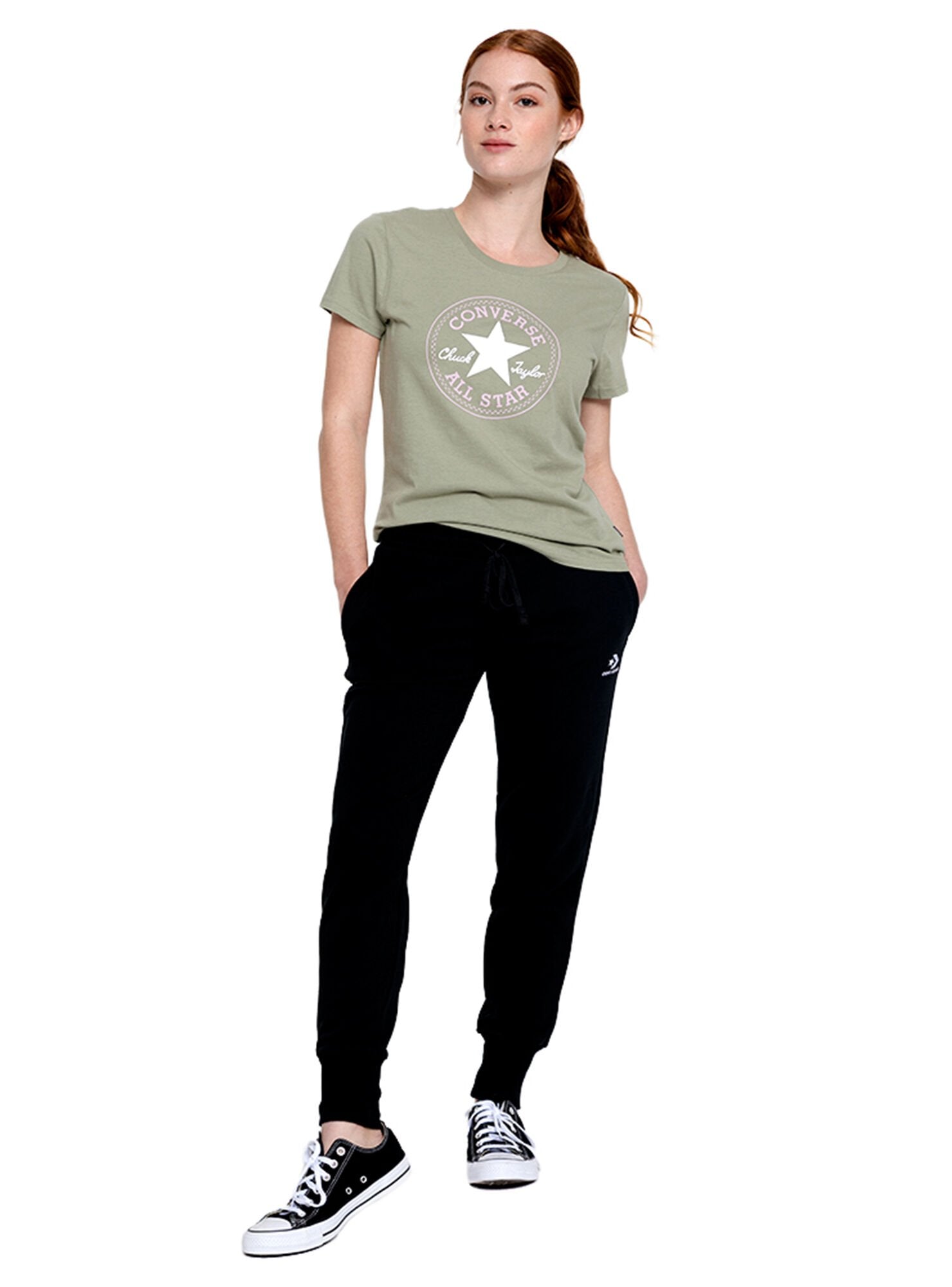 Polera discount converse mujer