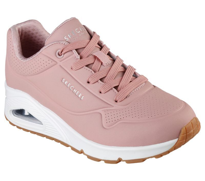 Skechers Uno Stand - Blanco - Zapatillas Mujer