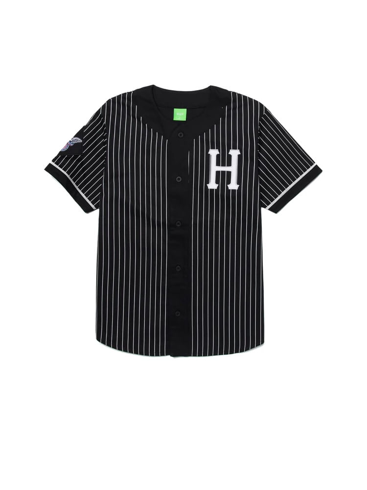 Huf Forever Baseball Jersey Black