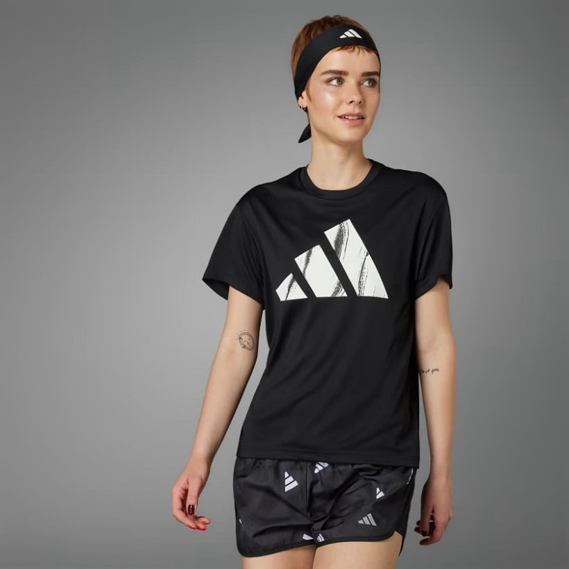 Polera run it m-c mujer adidas - Dolly