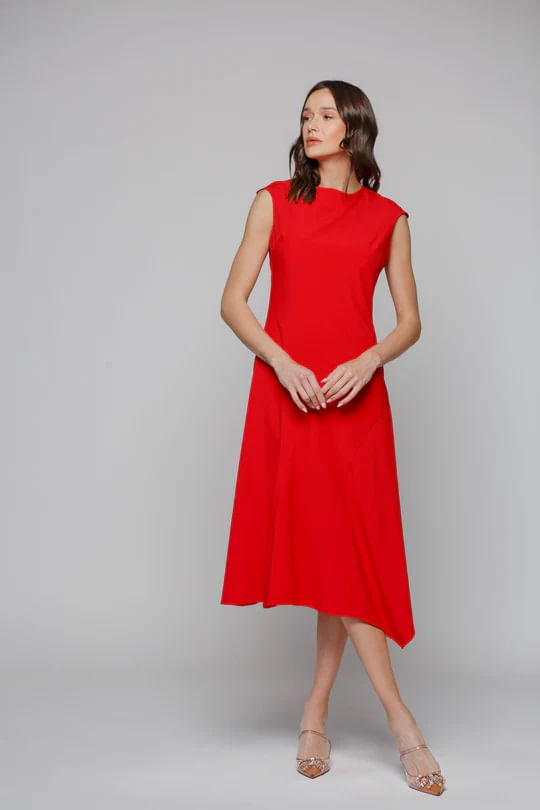 Vestido s-m liso mujer ludovica Dolly