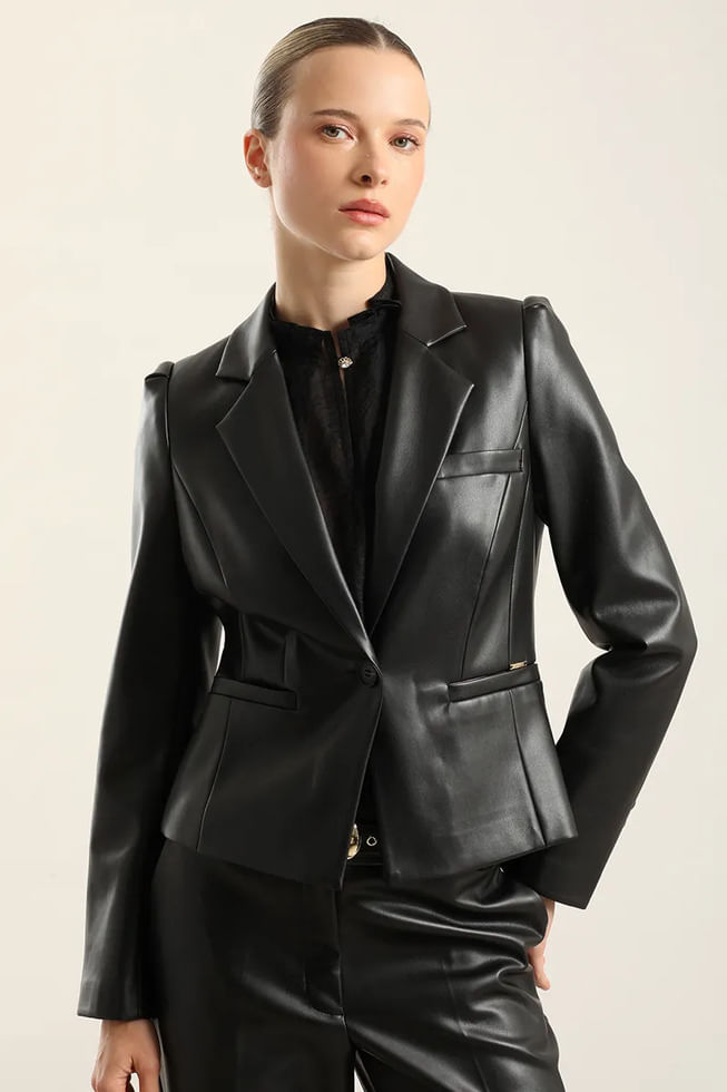 Chaqueta ecocuero retro liola - Dolly