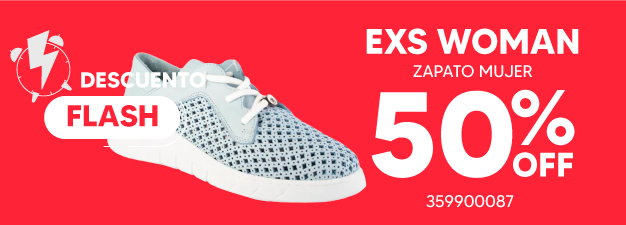 exs woman zapato mujer 50%off