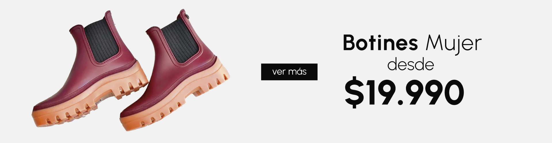 botines mujer