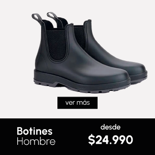 botines hombre